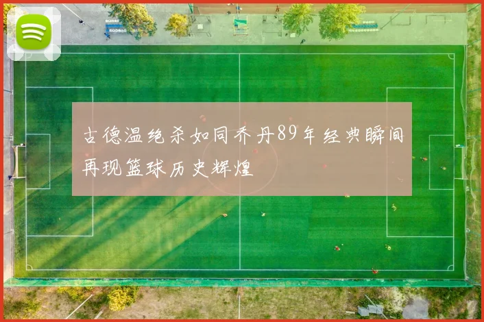 古德温绝杀如同乔丹89年经典瞬间再现篮球历史辉煌